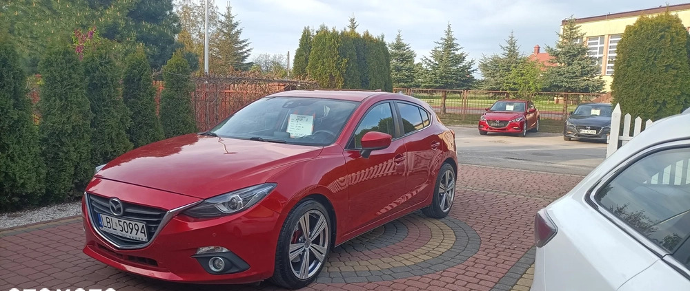 Mazda 3 cena 49000 przebieg: 96000, rok produkcji 2016 z Żnin małe 46